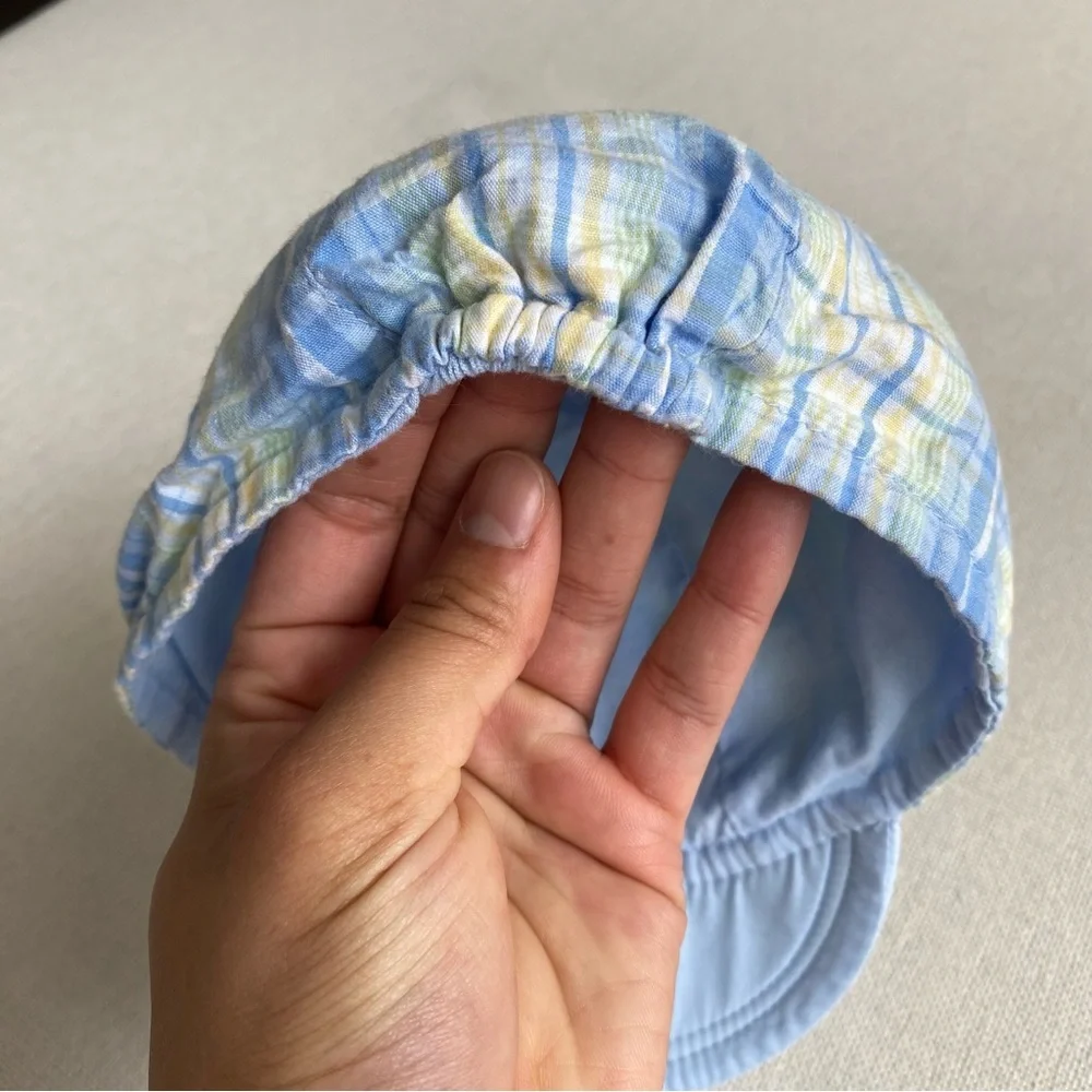 Y2K Disney Classic Winnie the Pooh Plaid Cotton Baseball Cap OS Infant Toddler